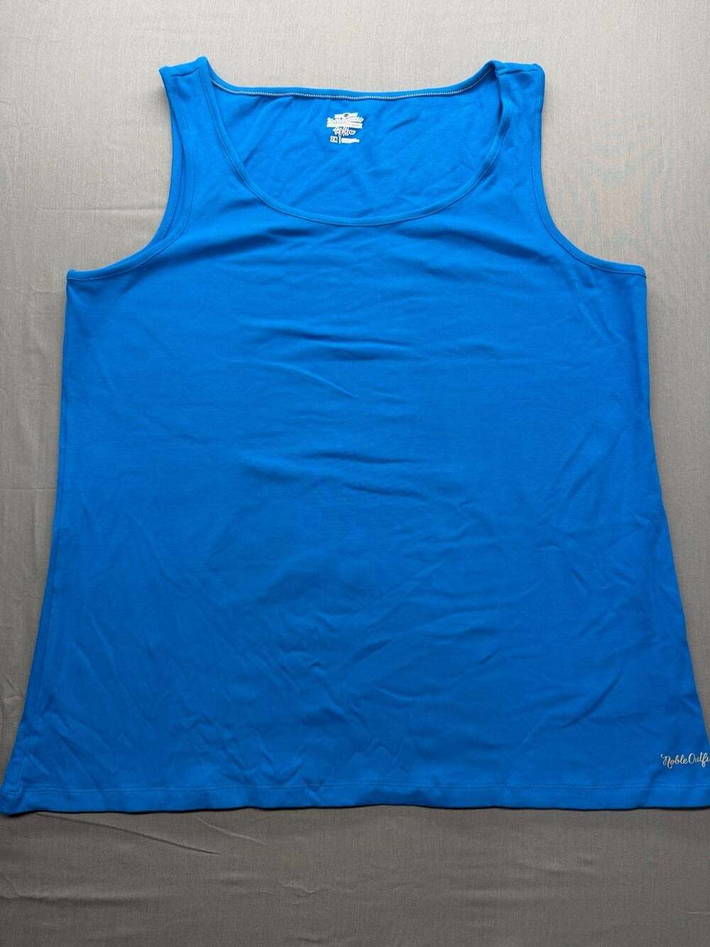 Noble Outfitters Women's Tug-Free Sleeveless Tank Top, Size 2X